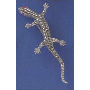 SPC MARCASITE LIZARD BROOCH            =