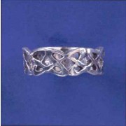 SPC CUTOUT PATTERN CELTIC RING