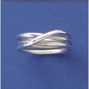 SPC 2mm WIRE 3 COIL WRAPOVER RING      =