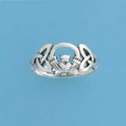 SPC CELTIC SHANK CLADDAGH RING         =