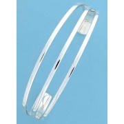 SPC 3 ROW TAPERING WIRE CUFF BANGLE    =