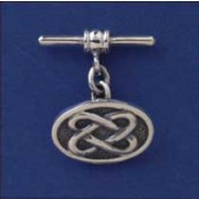 SPC 18x12mm OVAL CELTIC CUFFLINKS     =]