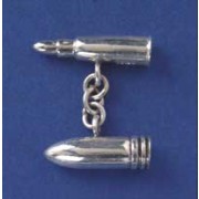 SPC BULLET SHAPED CUFFLINKS            =