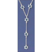 SPC IMM.STONE SET STARS CURB Y CHAIN