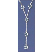 SPC IMM.STONE SET STARS CURB Y CHAIN