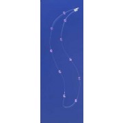 SPC 1 ROW INVISIBLE NECKLACE/5MM AMY