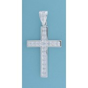 SPC CZ SET CROSS PENDANT-BLING         =