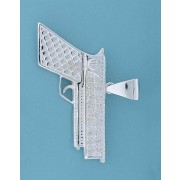 SPC 55mm CZ SET PISTOL PENDANT-BLING