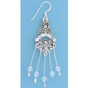 SPC CLEAR CRYSTAL DROP EARRINGS