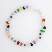 SPC MULTISTONE PEBBLES ANKLET          =