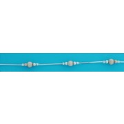 SPC WOOD BEAD COBRA CHAIN BRC