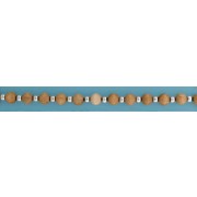 SPC WOOD BEAD BRAC