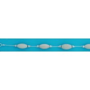 SPC LIGHT WOOD BEANS/BEADS BARLEY BRAC.