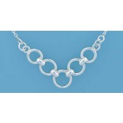 SPC V SHAPE JUMPRINGS/TRACE NECKLACE   =