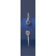 SPC 1.5mm WIRE 6mm AMETHYST TORQUE