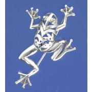 SPC CUTOUT FROG BROOCH                 =