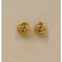 GWT PLAIN/DIMPLE SMALL KNOT STUDS