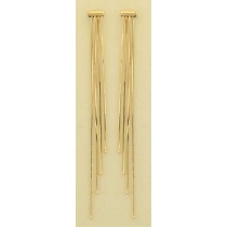 GWT 4"LONG 4 STRAND COBRA CHAIN DROPS