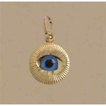 GWT 14mm EVIL EYE PENDANT