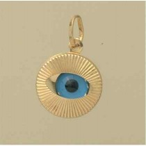 GWT 16mm EVIL EYE PENDANT