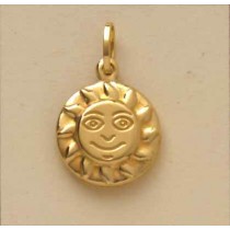 GWT SMILING SUN PENDANT