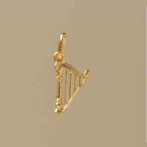 GWT SMALL HARP CHARM