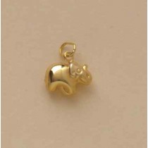 GWT SMALL HOLLOW ELEPHANT CHARM