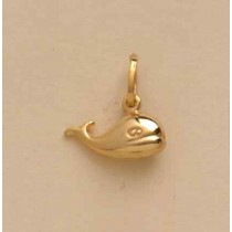 GWT HOLLOW WHALE CHARM