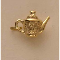 GWT HOLLOW TEAPOT CHARM