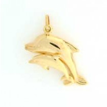 GWT MOTHER/BABY DOLPHIN CHARM