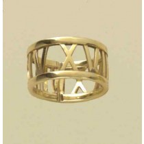 GWT ROMAN NUMERAL RING