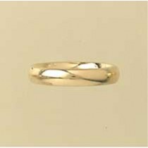 GWT 4mm D SECTION COURT WEDDING RING