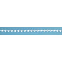 414 5MM BEAD LINK 24" NECKLACE