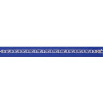 SWT 8in OVAL LINK GREEK KEY DESIGN BRAC