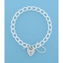 SWT 16g CURB CHARM BRACELET