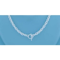 SWT 18" 6mm ROUND TIF NECKLACE-NO HEART