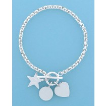 SWT HEART/DISC/STAR TIF BELCHER BRAC