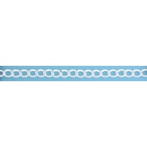 SWT 8" 8mm OPEN LINK ROUND CURB BRACELET