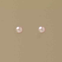 GPC 4mm CULTERED PEARL STUDS           =