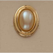 GPC IMM PEARL OVAL STUDS