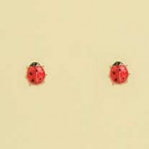 GPC ENAMELLED LADYBIRD STUDS           =