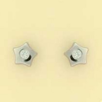 GPC 3mm CZ SET 8mm WHITE STAR STUDS