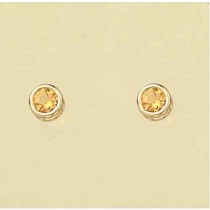 GPC CITRINE 5mm RUB SET STUDS          =