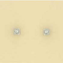 GPC 2mm SQ.CZ SET 4mm SQ. WHITE STUD   =