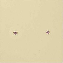 GPC 2MM RUBSET COLOR CZ STUD-AMY       =