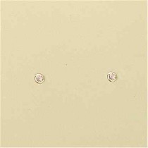 GPC 2MM RUBSET COLOR CZ STUD-PINK      =