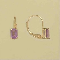 GPC 6x4mm RECT AMETHYST/CONT.WIRES
