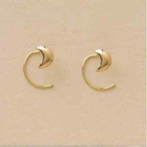 GPC CRESCENT MOON NOSE STUD