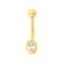 18ct CZ BANANABELL