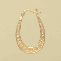 GPC 25mm U SHAPE GREEK KEY CREOLES